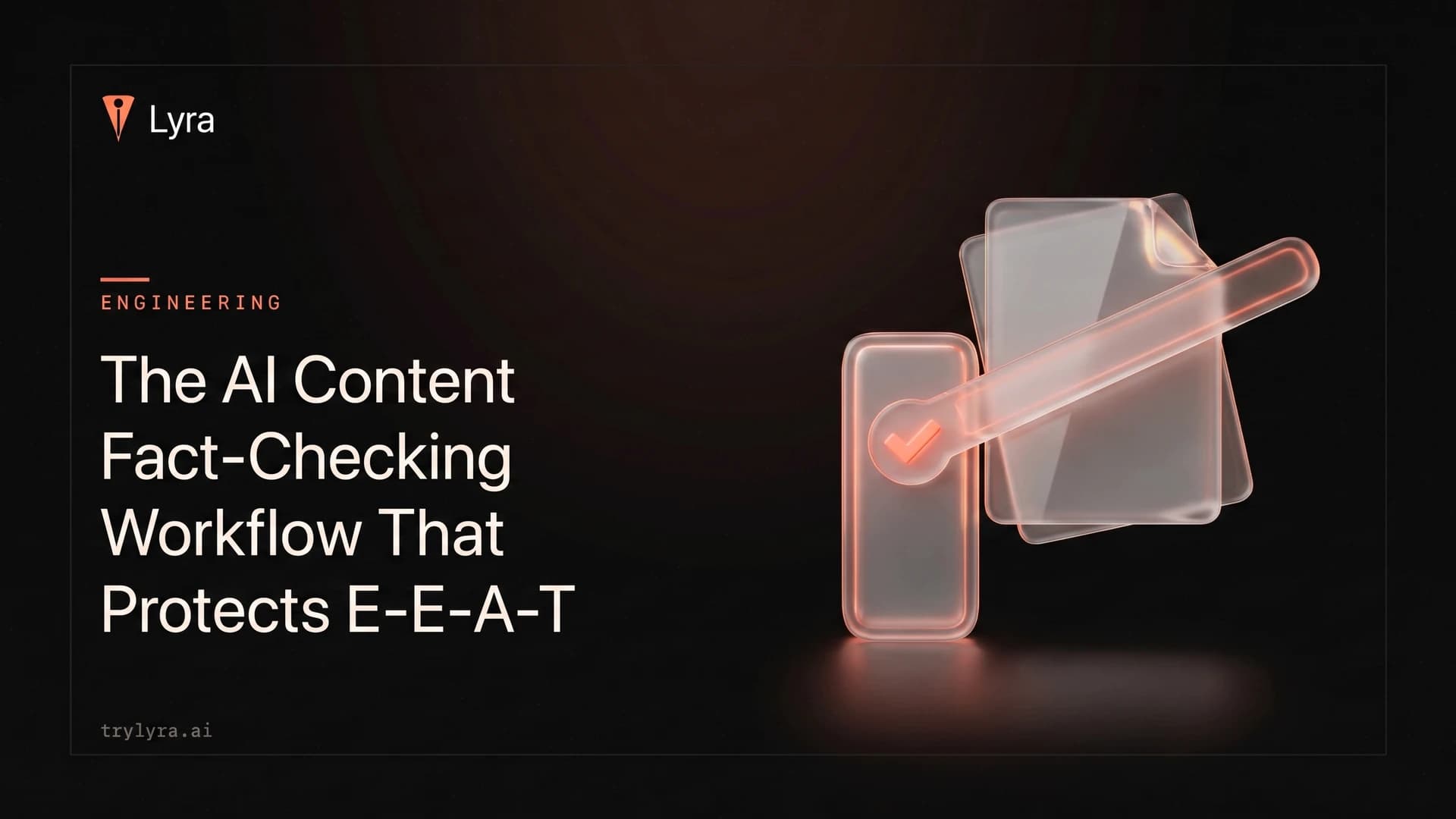 The editorial review process for AI content's E-E-A-T