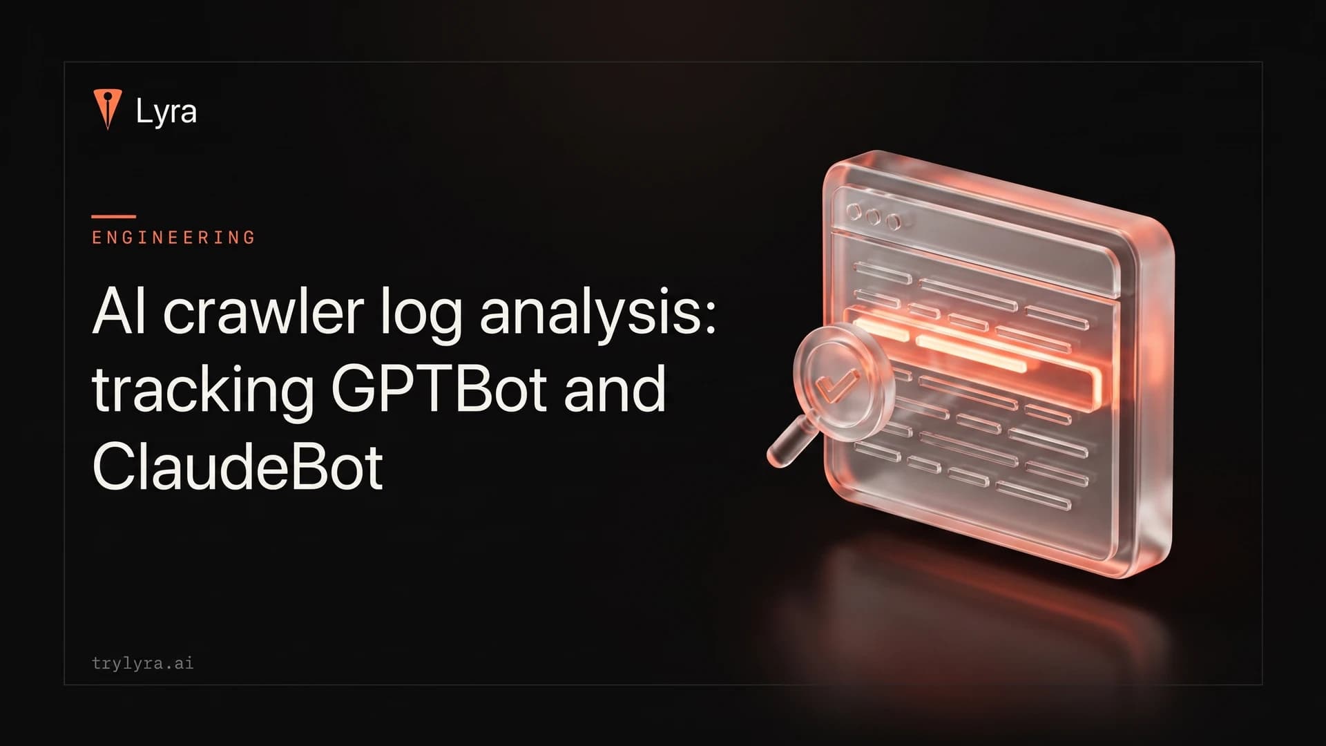 AI crawler log analysis: tracking GPTBot and ClaudeBot