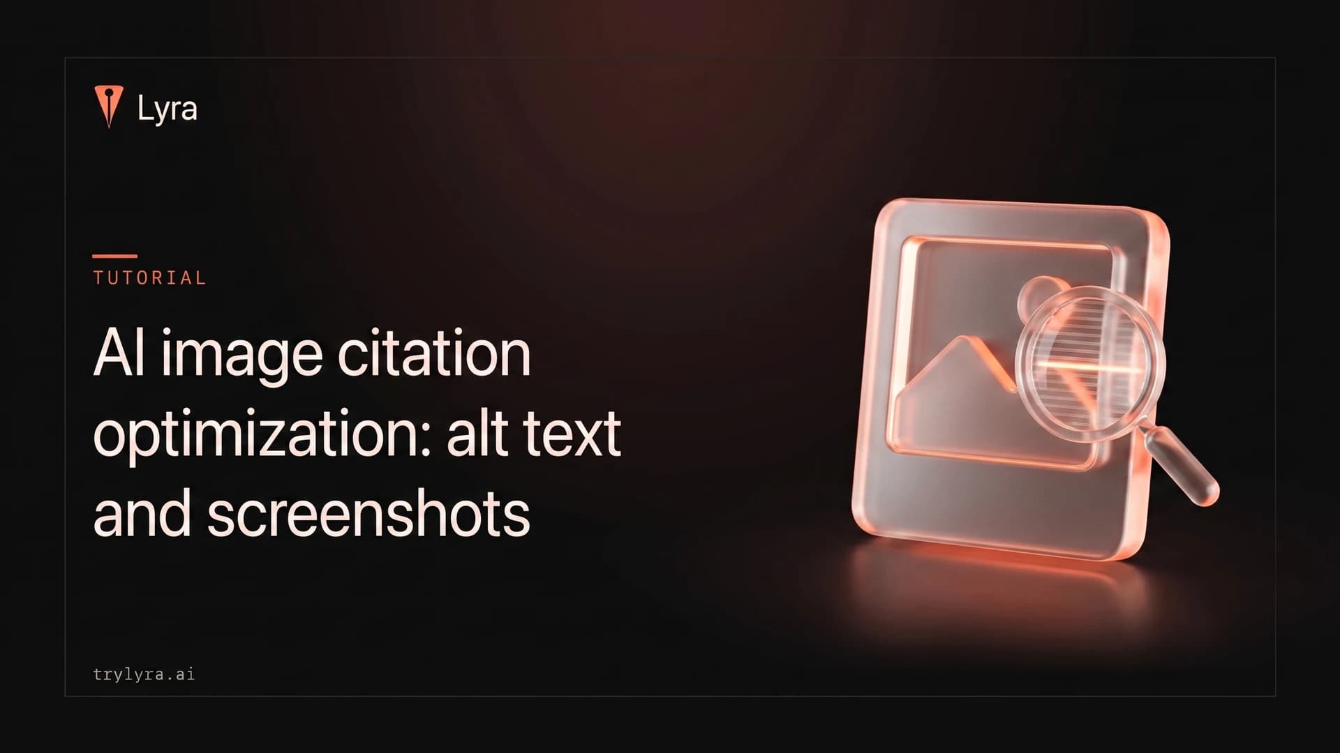 AI image citation optimization: alt text and screenshots