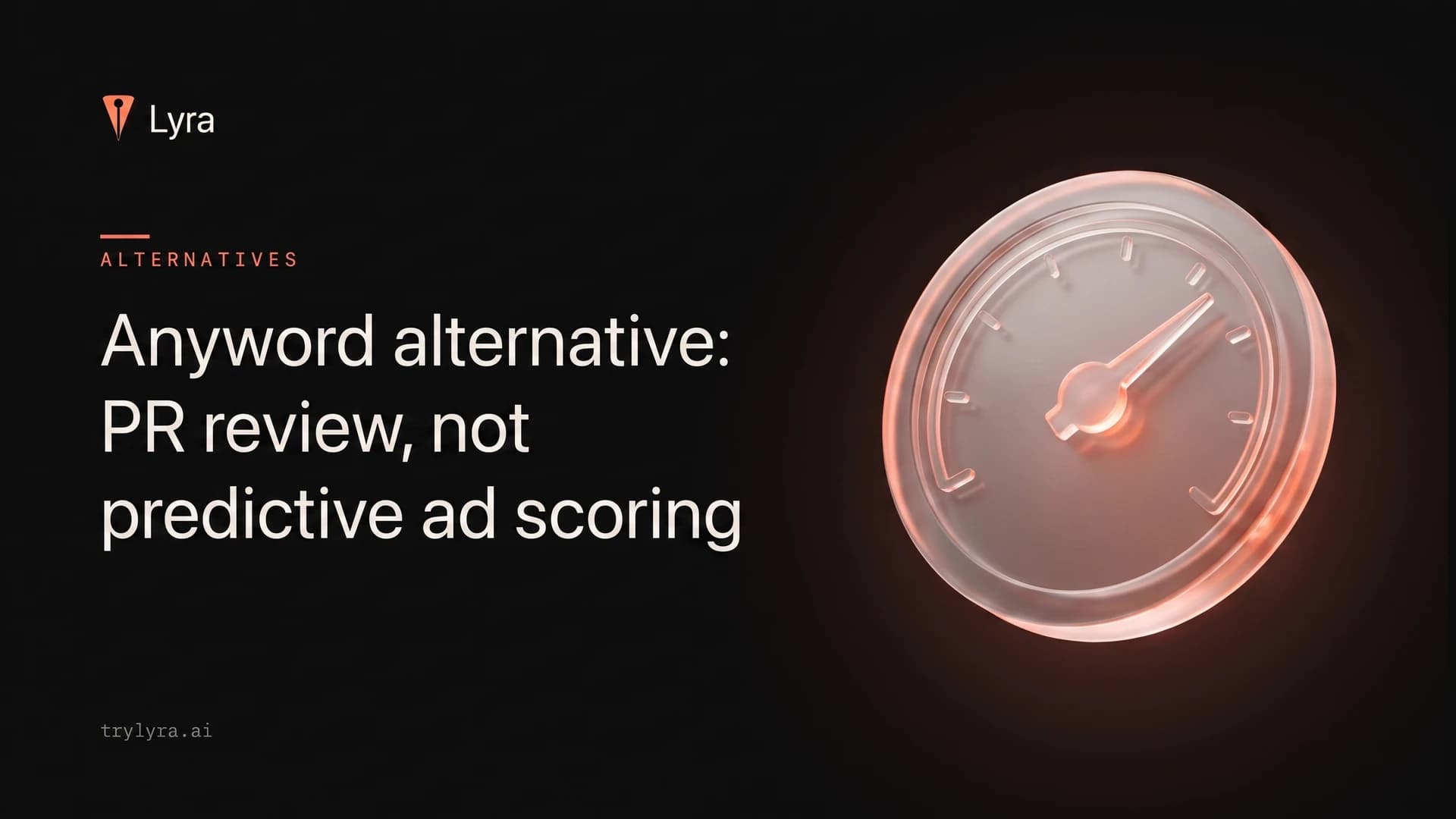 Anyword alternative: PR review, not predictive ad scoring