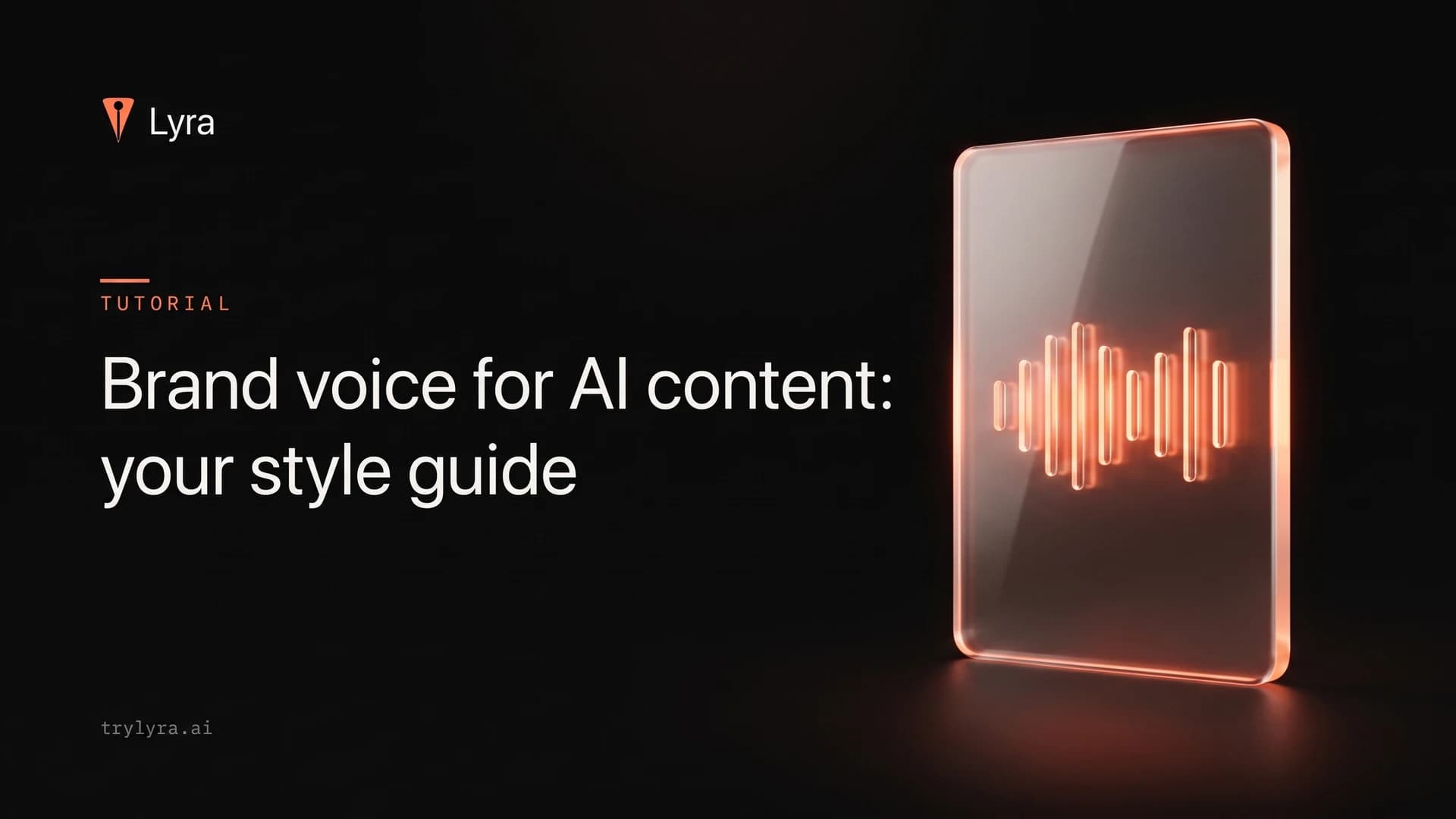Brand voice for AI content: your writer's style guide