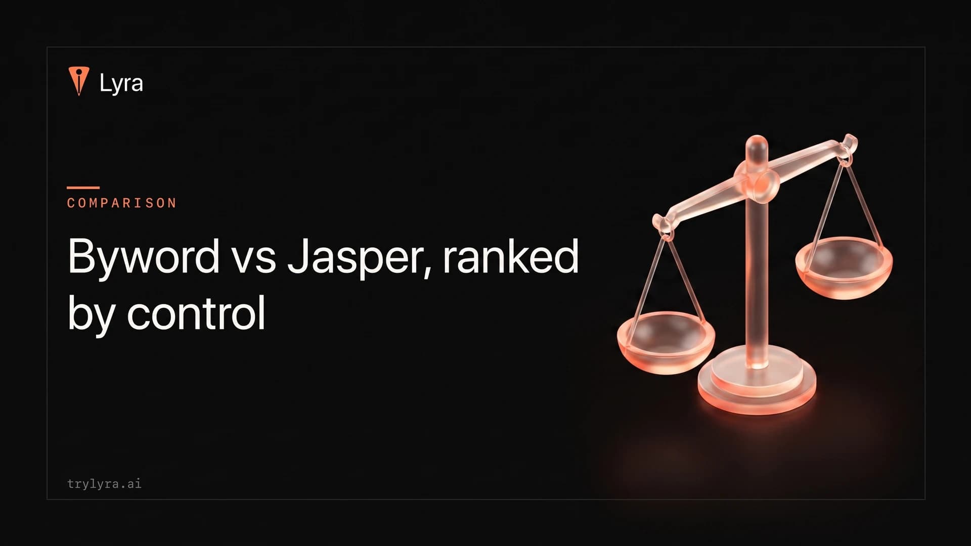 Byword vs Jasper vs a PR pipeline, ranked by control