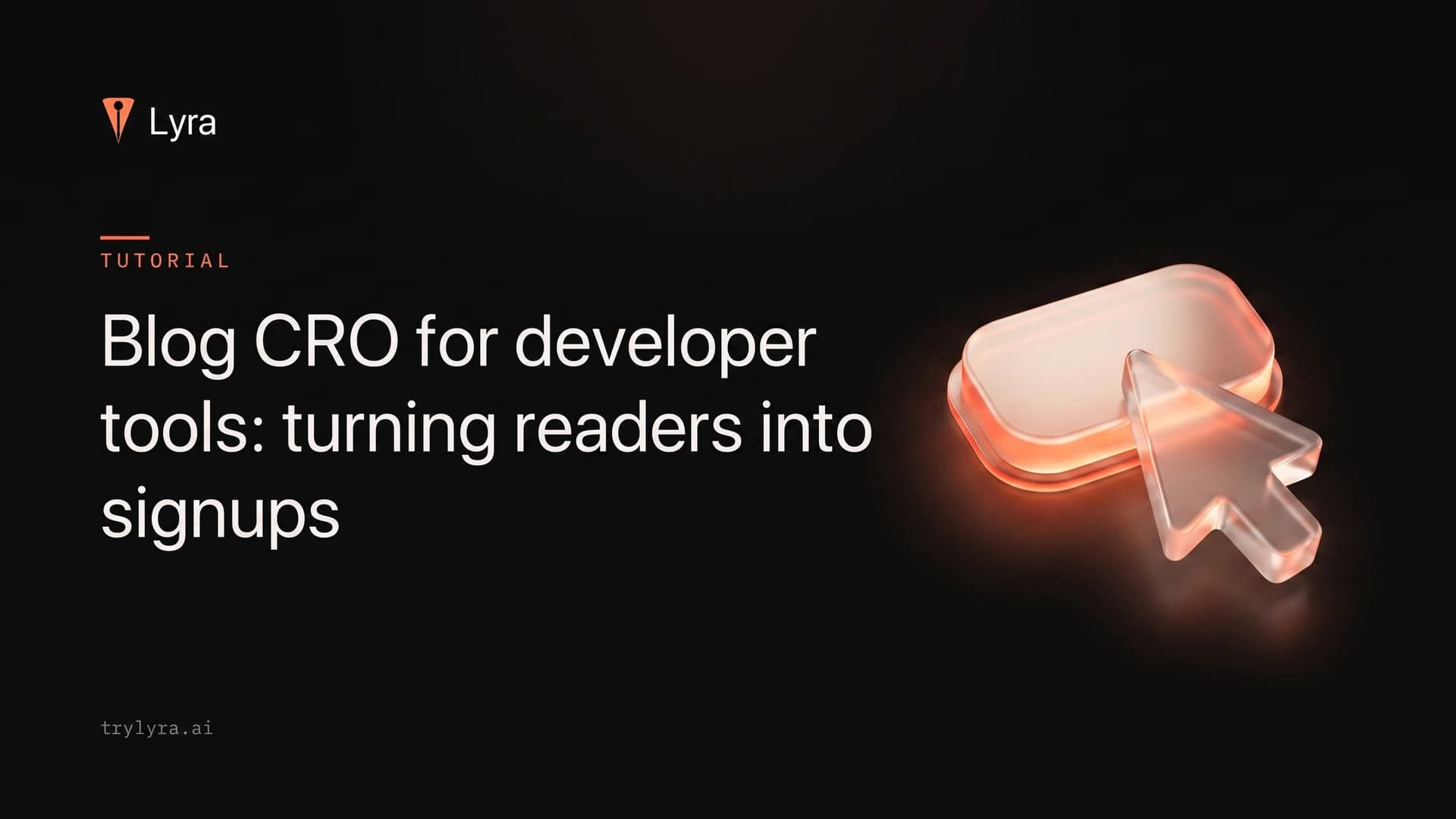 Developer blog conversion rate optimization: CTAs that convert