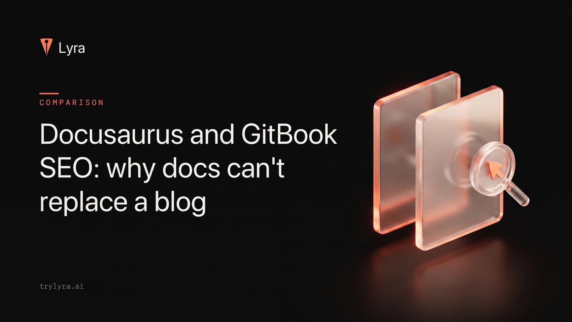 Docusaurus and GitBook SEO: why docs can't replace a blog