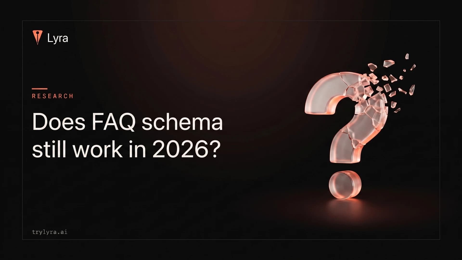 Does FAQ schema still work in 2026? Google cut it, AI didn't