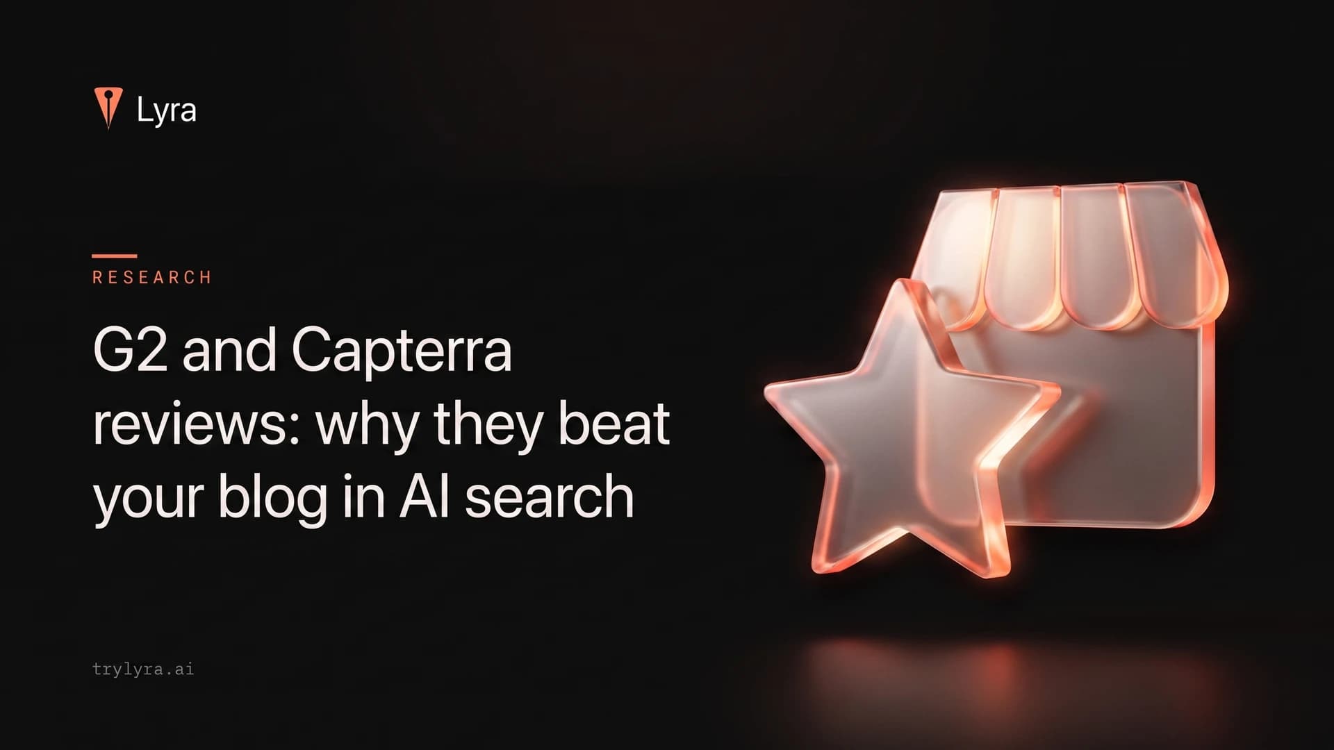 G2 and Capterra reviews: why they beat your blog in AI search