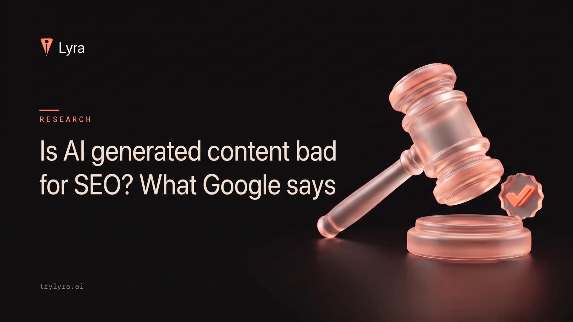 Is AI generated content bad for SEO? What Google says