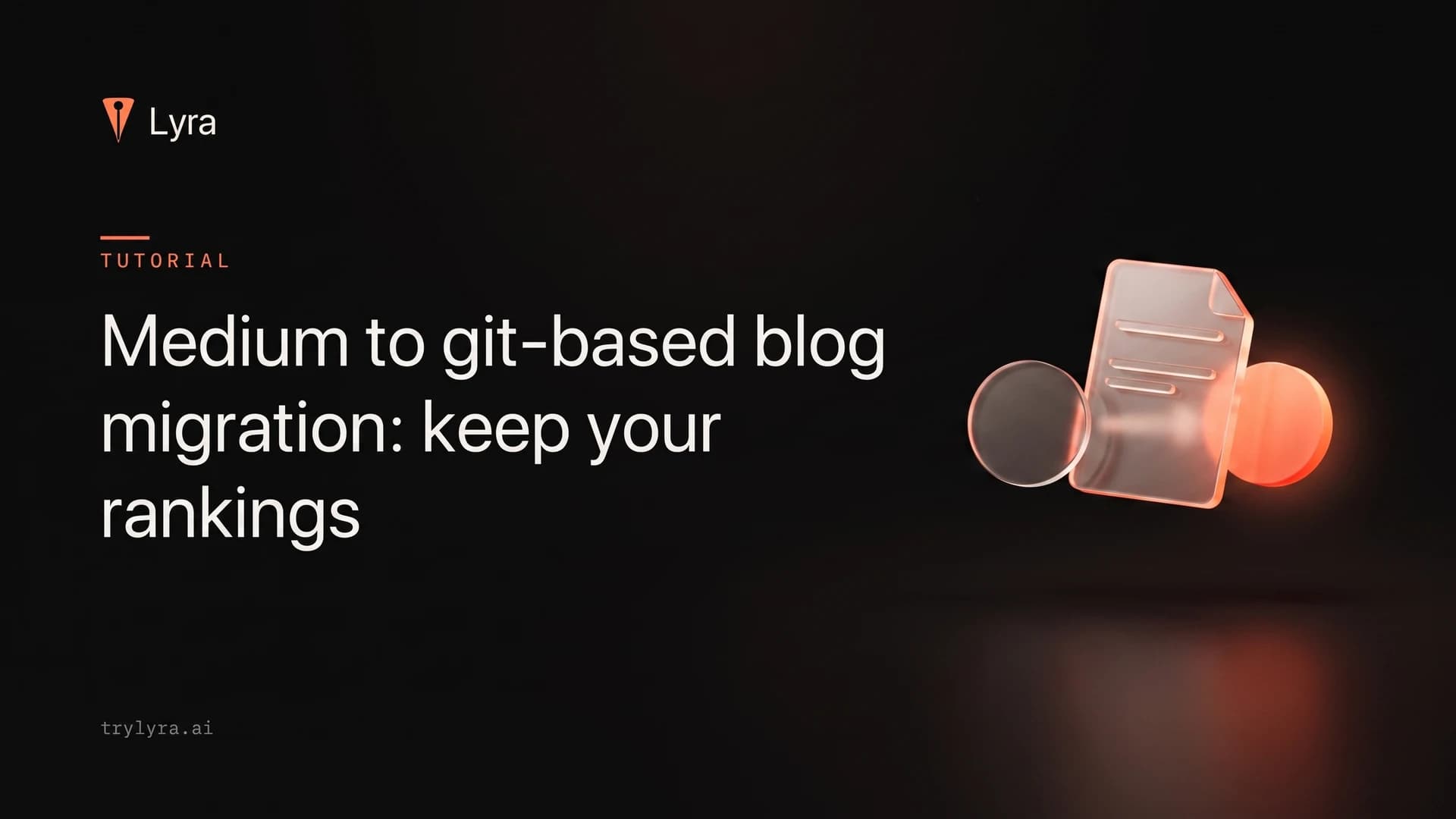 Medium to git-based blog migration: keep your rankings