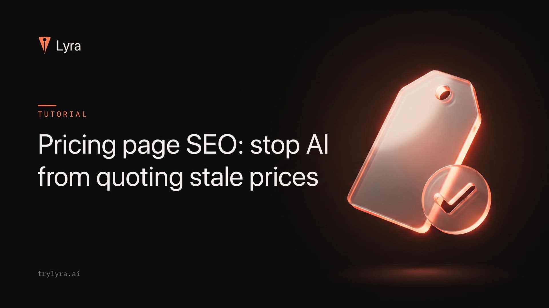 Pricing page SEO: stop AI from quoting stale prices