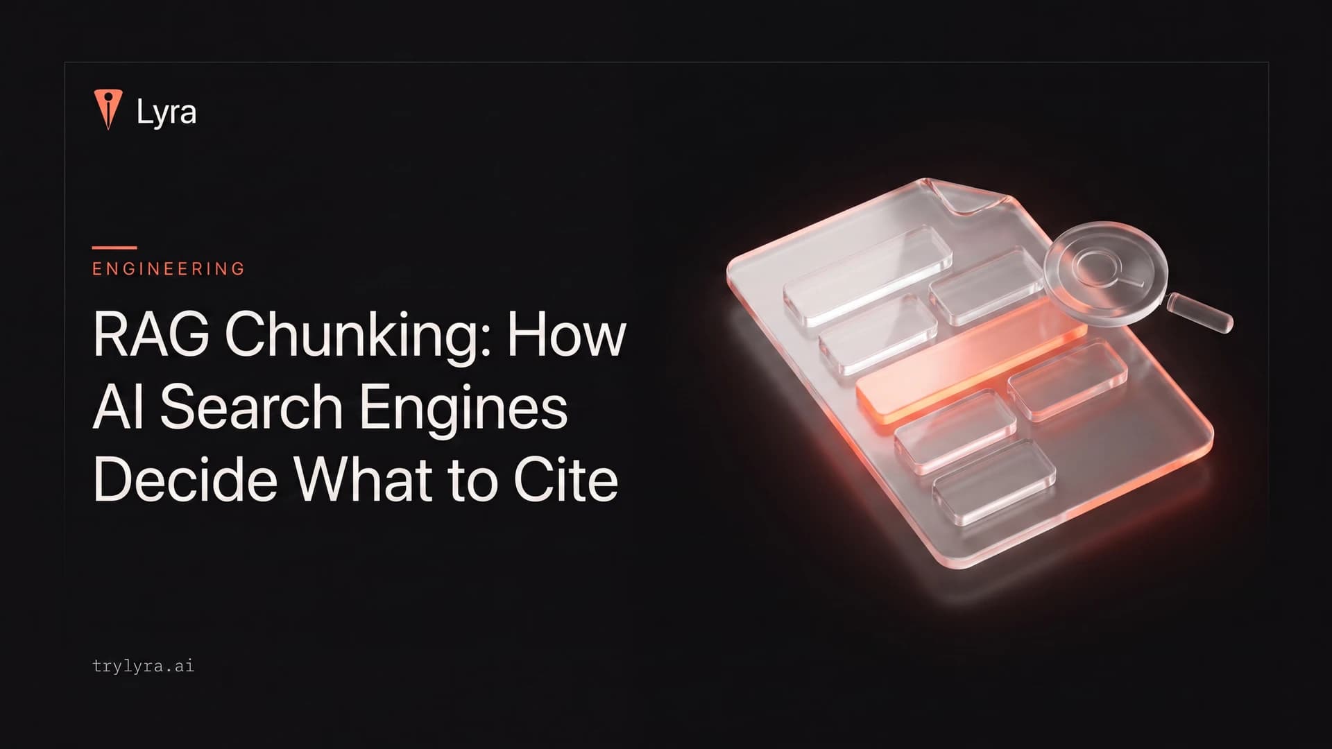 RAG chunking: how AI search engines decide what to cite