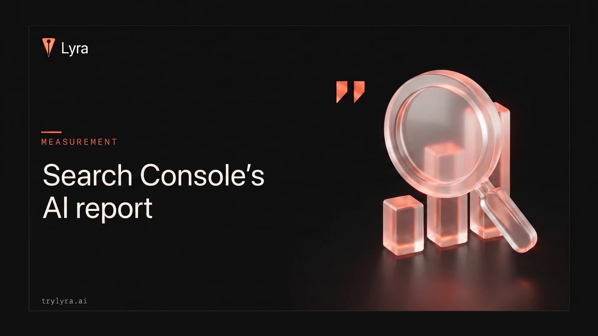 Search Console's AI performance report: how to read it