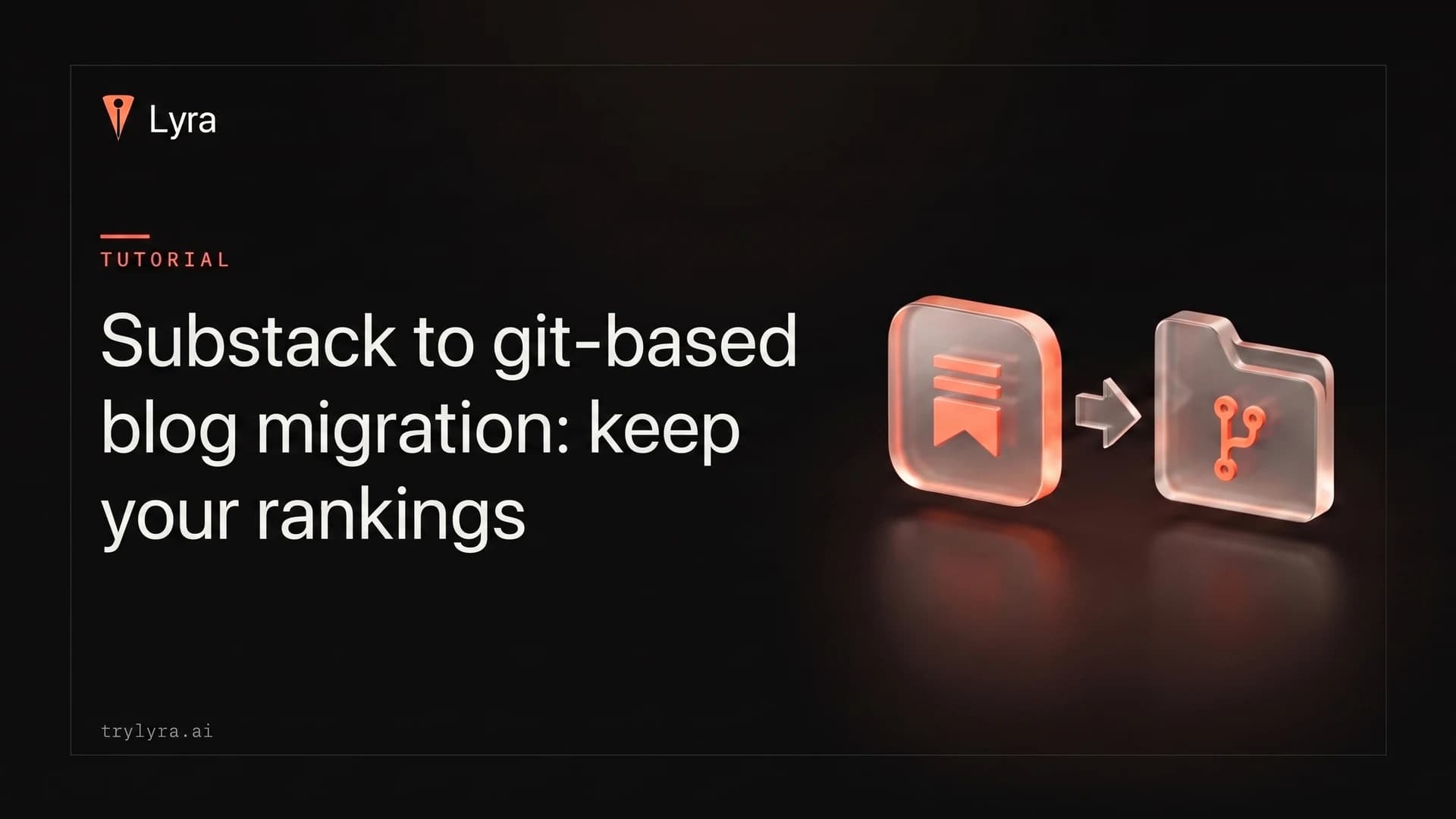 Substack to git-based blog migration: keep your rankings