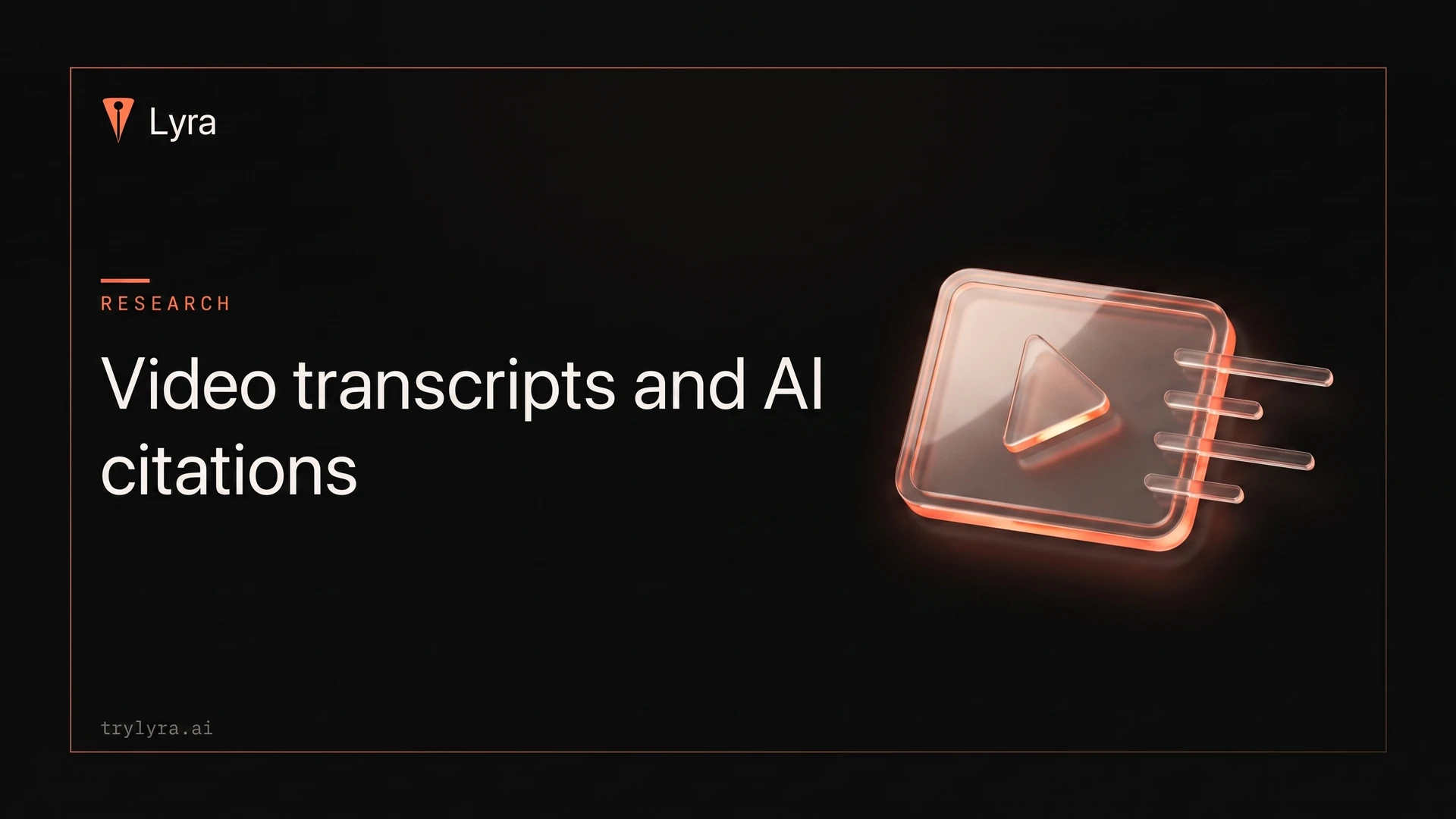 Video transcripts and AI citations: why text still matters