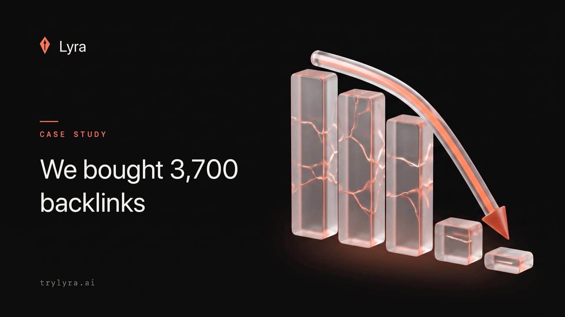 We bought 3,700 backlinks. Google demoted us in 9 days